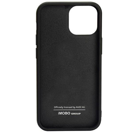 Audi Carbon Fiber Stripe iPhone 13 Pro Max 6,7&quot; schwarz/schwarz Hardcase AUS-TPUPCIP13PM-R8/D1-BK