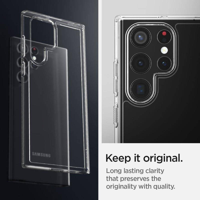 SPIGEN ULTRA HYBRID GALAXY S22 ULTRA CRYSTAL CLEAR