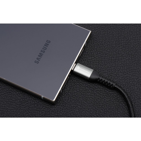 Kabel USB C do USB C Forcell F-Energy QC4.0 PD 5A 100W Cafule 0,5 m C260 czarny