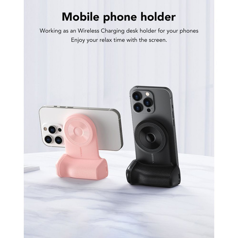 Bateria zewnętrzna (Powerbank) VEGER Tourist - 5 000mAh kompatybilny z MagSafe QC3.0 PD 20W czarny (W0569)