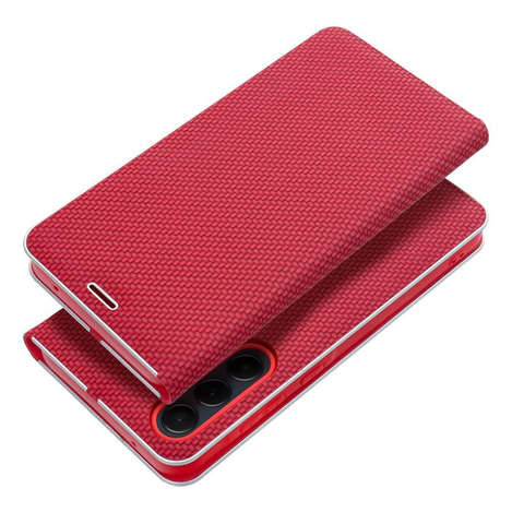 Kabura LUNA Book Carbon do XIAOMI Redmi NOTE 13 4G czerwony