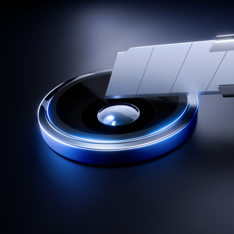 Apple iPhone 15 Pro - HARDY Lens Protection Pro Black