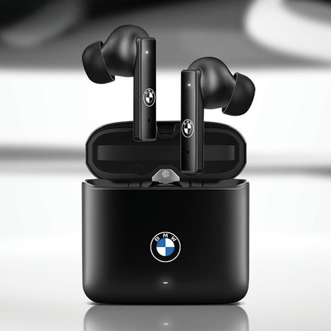 BMW Bluetooth-Kopfhörer BMWSES20AMK TWS + Dockingstation schwarz/schwarz Signature