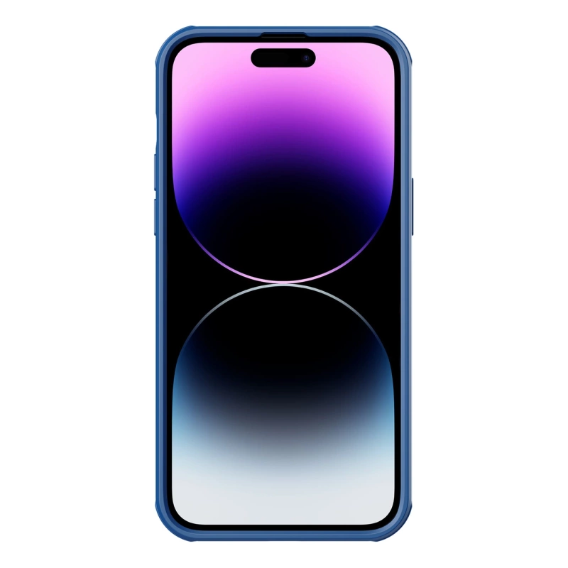 Nillkin CamShield S Case etui iPhone 14 Pro Max pancerny pokrowiec osłona na aparat niebieskie
