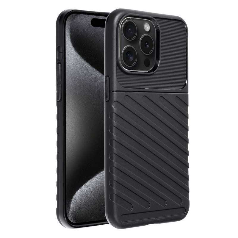 Futerał THUNDER do IPHONE 15 PRO MAX czarny