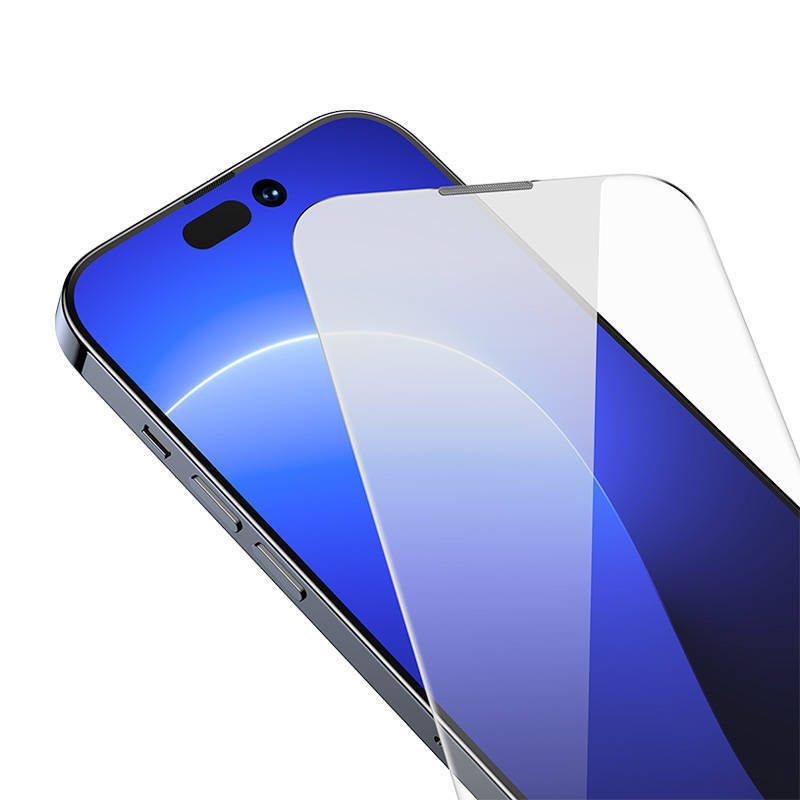 Szkło Hartowane IPHONE 14 PRO Baseus Crystal z Powłoką Przeciwpyłową (2szt.)