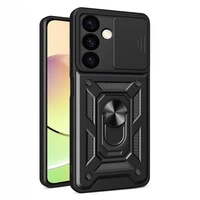 Hybrid Armor Camshield Panzerhülle für Samsung Galaxy A05s mit Kameraabdeckung – Schwarz