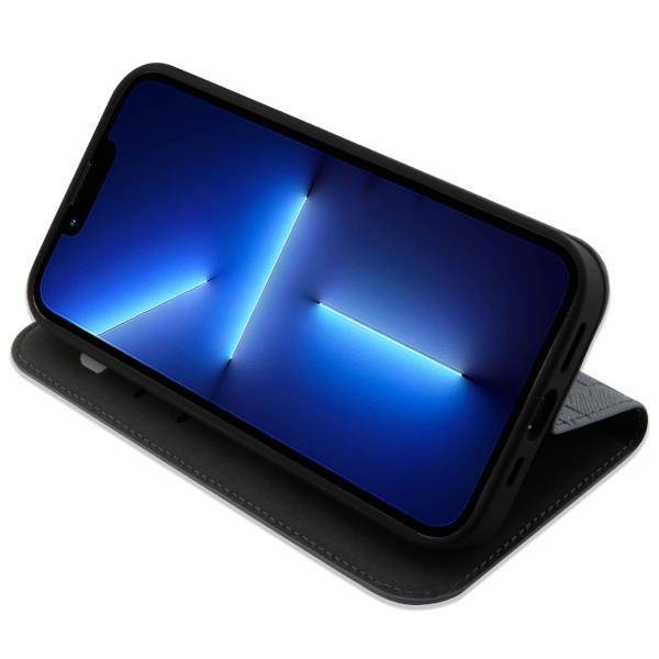 Karl Lagerfeld KLBKP14LSAKLHPG iPhone 14 Pro 6.1" bookcase silver/silver Saffiano Monogram