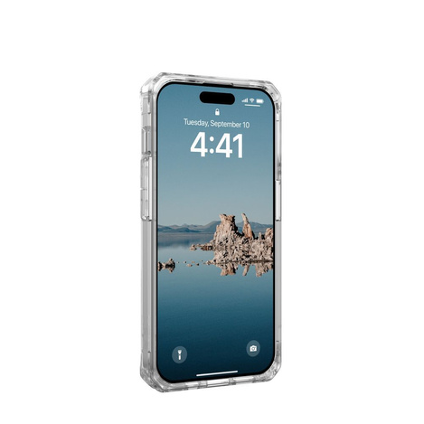 UAG Plyo Magsafe - Schutzhülle für iPhone 15 Pro kompatibel mit MagSafe (Eisgold)