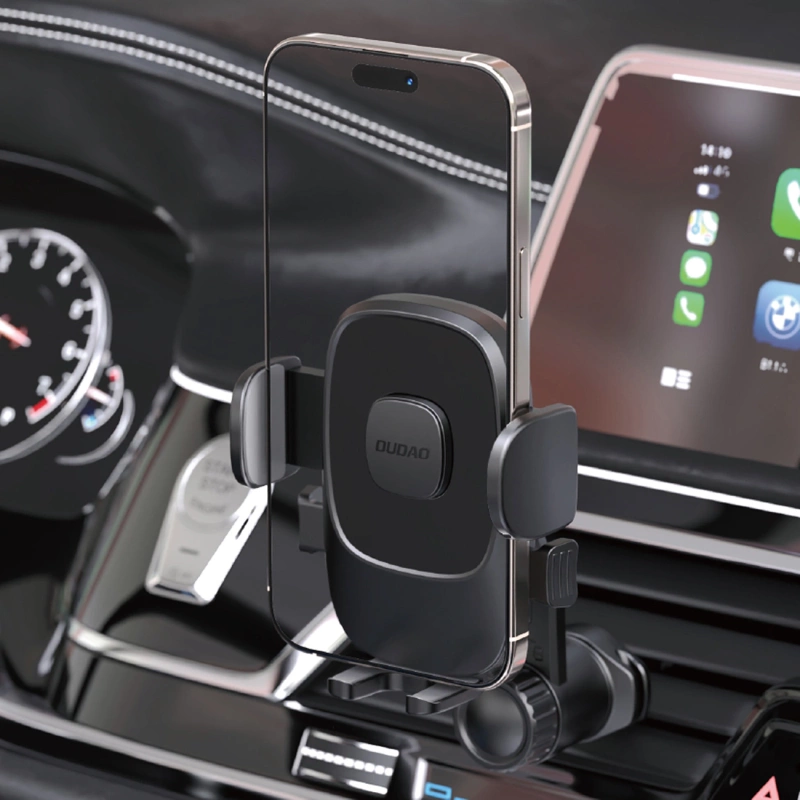 Dudao F2N smartphone holder for air vent, clamp - black