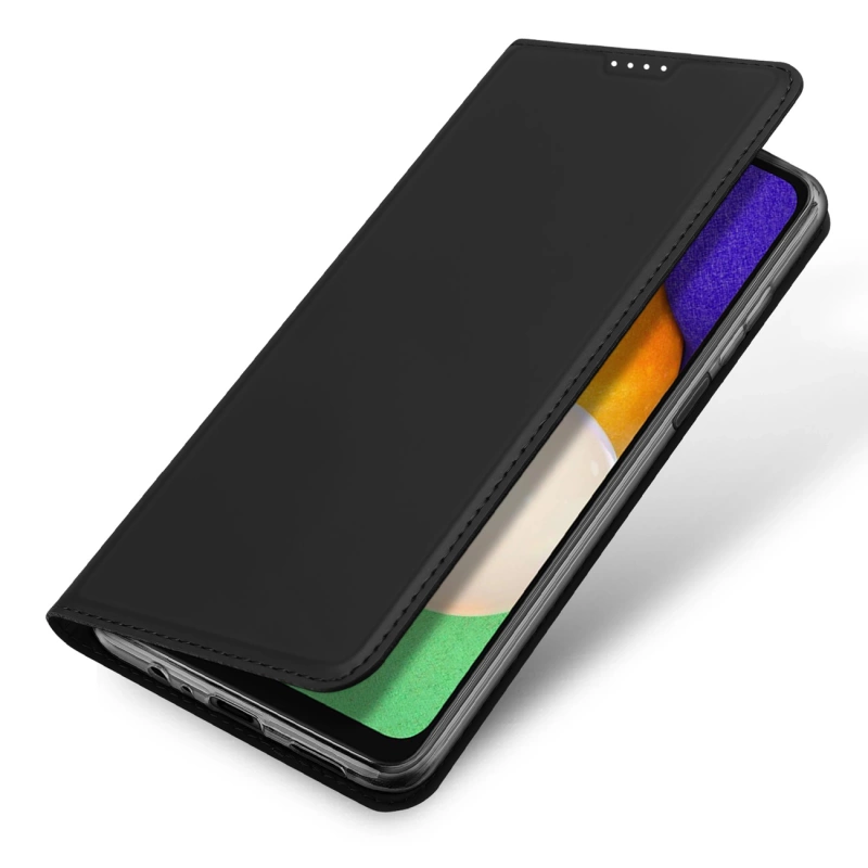 Dux Ducis Skin Pro Hülle für Samsung Galaxy A14 4G / 5G Cover mit Flip Card Wallet Stand Schwarz