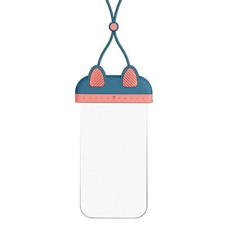 Case 7" USAMS Waterproof Case (YD010) blue & pink