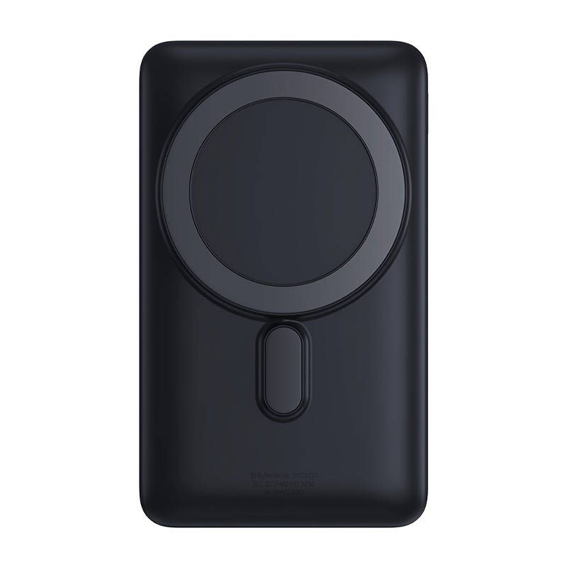 Baseus Magnetic Bracket powerbank z bezprzewodowym ładowaniem MagSafe 10000mAh 20W Overseas Edition niebieski (PPCX000203) + kabel USB Typ C Baseus Xiaobai Series 60W 0,5m
