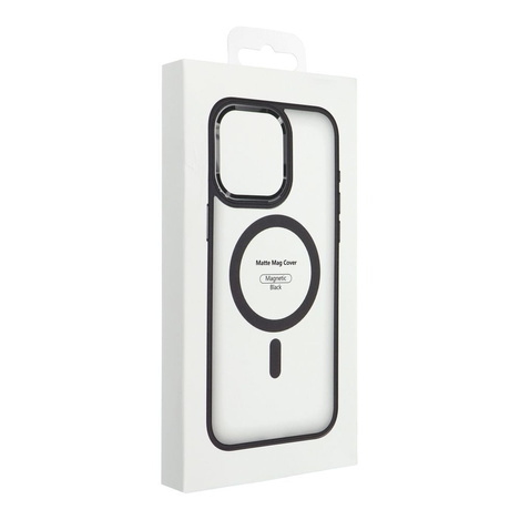 Futerał Matte Mag Cover kompatybilny z MagSafe do IPHONE 11 PRO MAX czarny