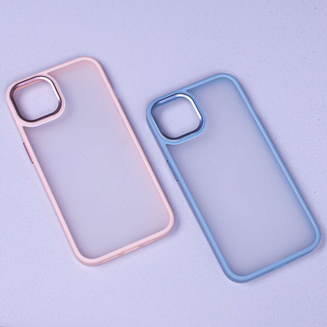 Nakładka Satin Matt do iPhone 15 Plus 6,7" niebieska