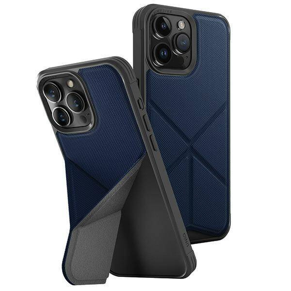 Uniq Hülle Transforma iPhone 15 Pro Max 6,7&quot; Magclick Charging Blau/Elektroblau