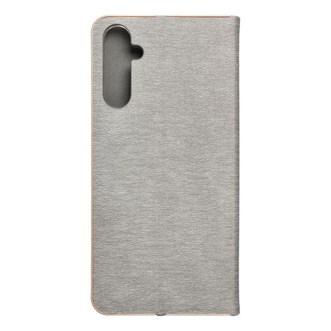 Kabura LUNA Book Gold do SAMSUNG A05s srebrny