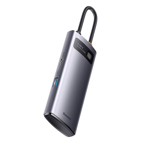 Baseus Metal Gleam Series 4 in 1 HUB Docking Station USB Type C - 4 x USB 3.2 Gen. 1 (WKWG070013)