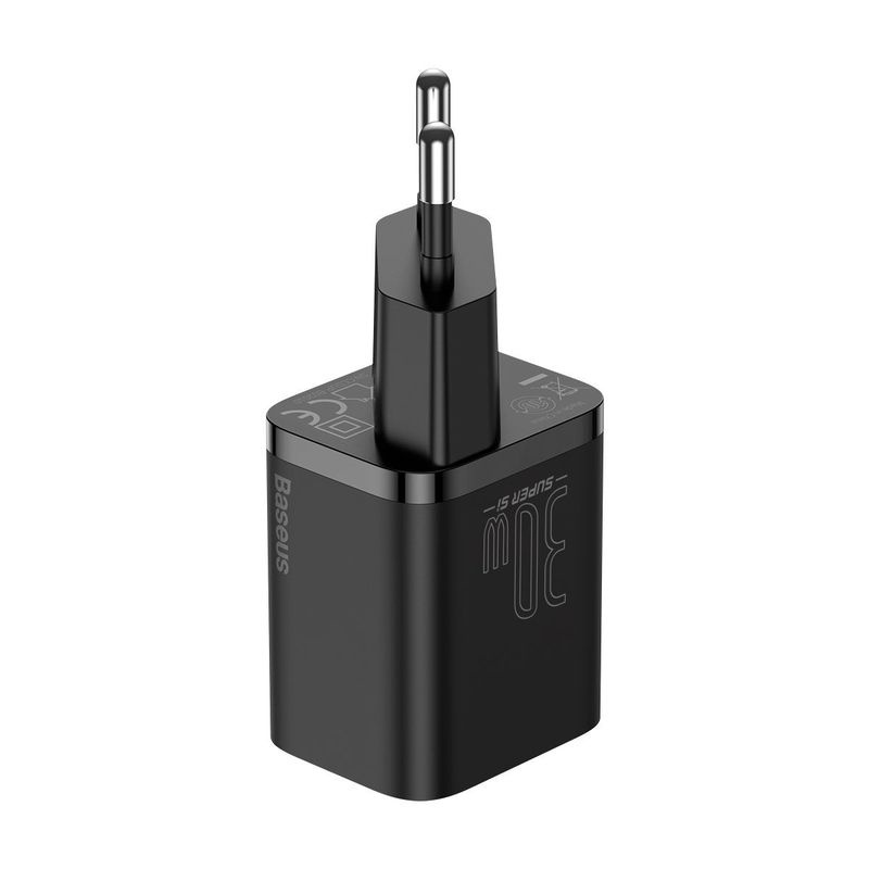 ŁAD SIEC BASEUS SUPER SI QC 1C 30W CZARNA/BLACK