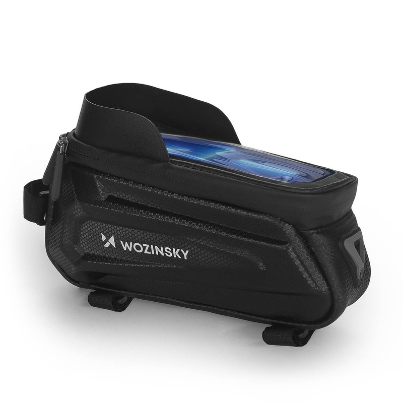 Wozinsky Bike Frame Bag 1.7l Handyhülle Schwarz (WBB28BK)