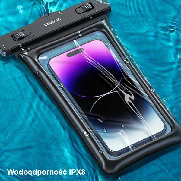 Etui 7" USAMS Waterproof Case (YD011) transparentne
