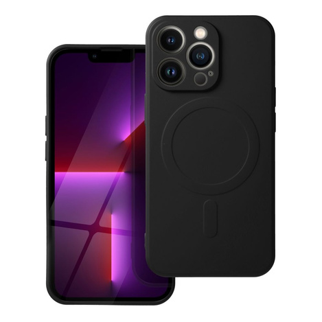 Futerał SILICONE MAG COVER kompatybilny z MagSafe do IPHONE 17 czarny