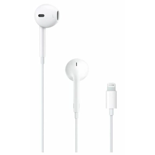 Oryginalne słuchawki Apple MWTY3ZM/A (MMTN2ZM/A EOL) Lightning Biały (blister EU)