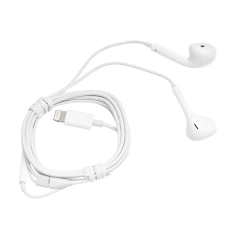 Oryginalne słuchawki Apple MWTY3ZM/A (MMTN2ZM/A EOL) Lightning Biały (blister EU)