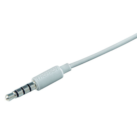 THOMSON słuchawki przewodowe Jack 3,5 mm z mikrofonem EAR3005GY szare