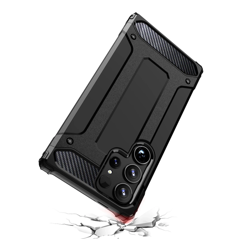 Hybrid Armor Samsung Galaxy S25 Ultra Black
