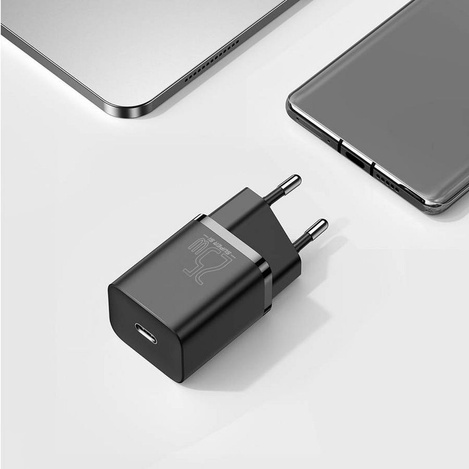 Baseus Super Si  Quick Charger 1C 25W EU Black