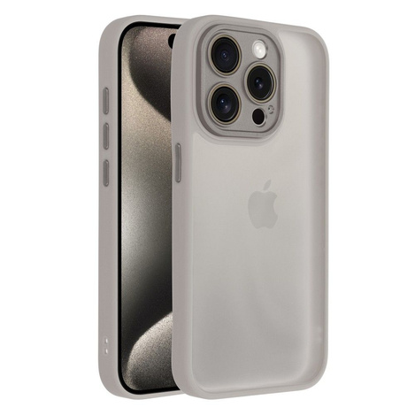 Futerał VARIETE do IPHONE 15 Pro Max stalowy
