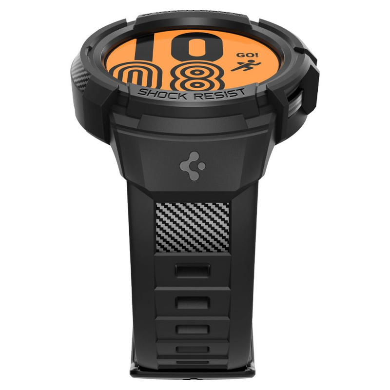 Spigen RUGGED ARMOR „PRO“ Watch UHR 5 PRO (45 MM) SCHWARZ