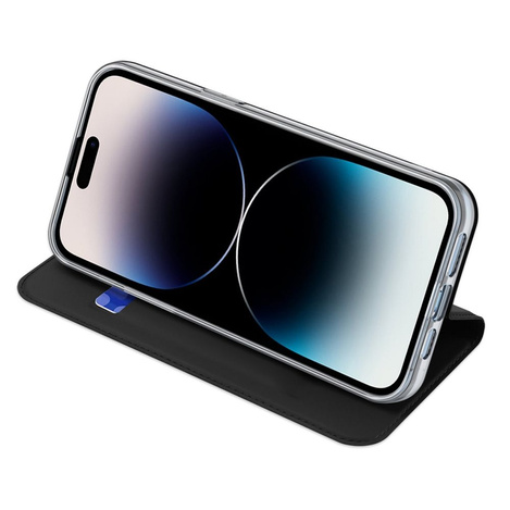 Dux Ducis Skin Pro Wallet Case für iPhone 15 Pro Max – Schwarz