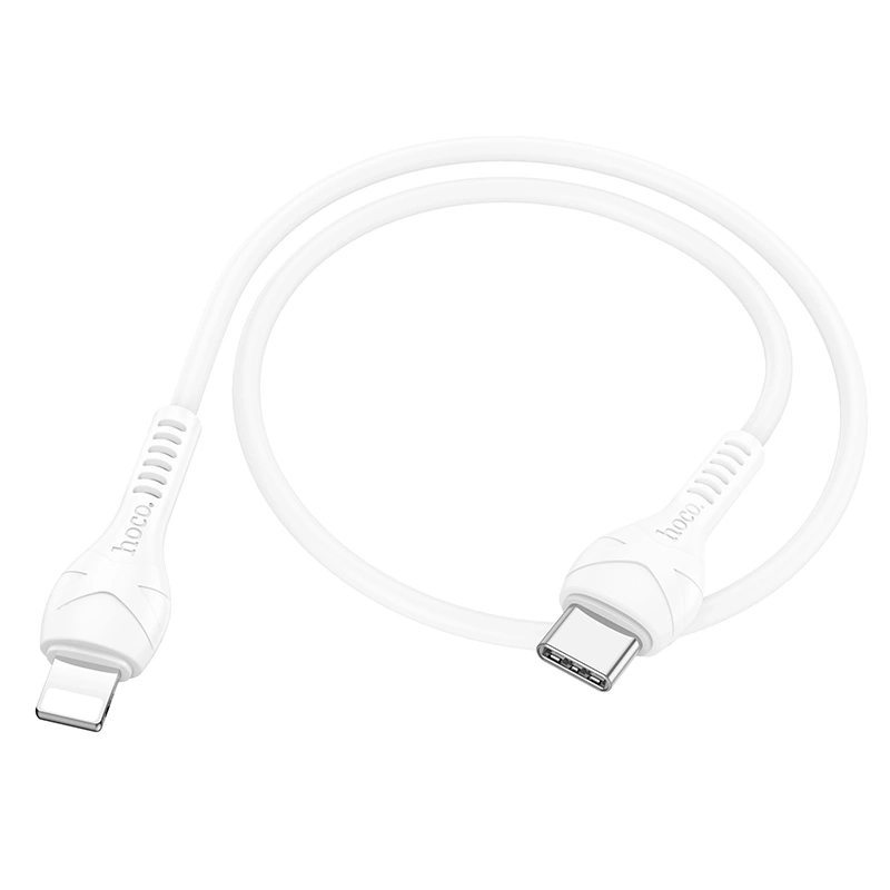 HOCO kabel X37 USB-C - Lightning PD 27W 0.5M Biały