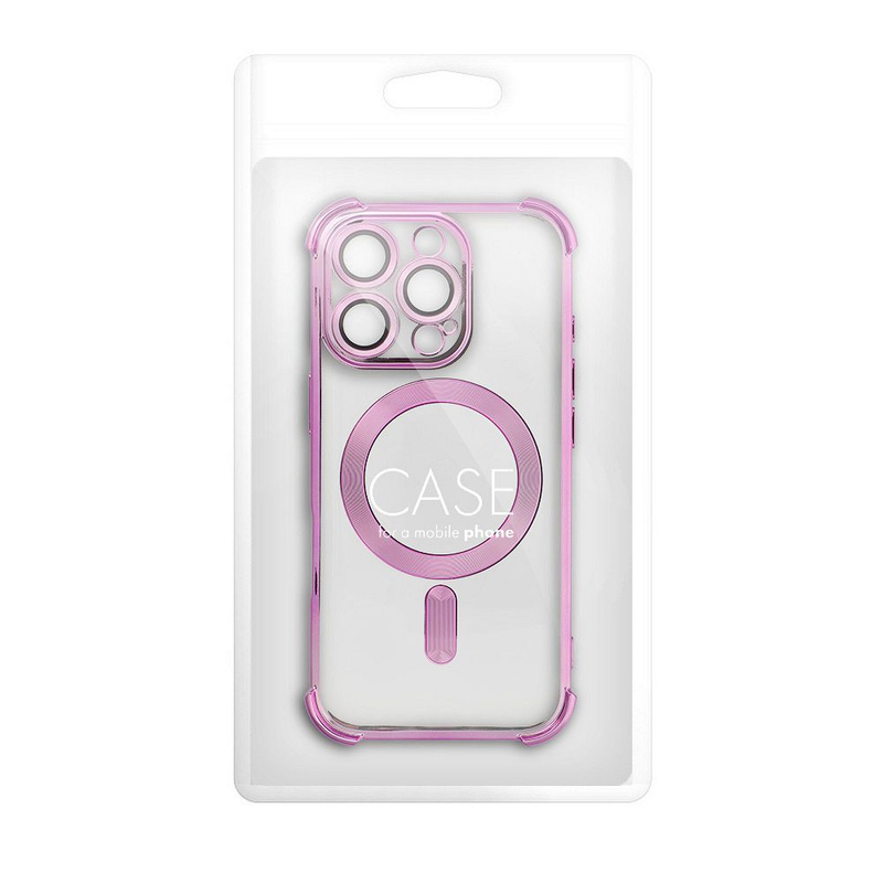 Futerał ANTISHOCK ELECTRO do IPHONE 16 Plus kompatybilny z MagSafe purpurowy
