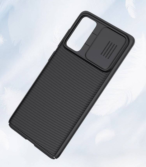 Nillkin CamShield Case etui pokrowiec osłona na aparat kamerę Samsung Galaxy S20 FE 5G czarny