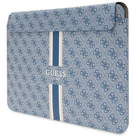 Bag LAPTOP 16" Guess Sleeve 4G Printed Stripes (GUCS16P4RPSB) blue