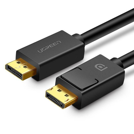 Kabel DisplayPort do DisplayPort UGREEN DP102, 4K, 3D, 5m (czarny)