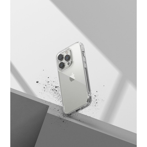 Ringke Fusion TPU Cover mit Gelrahmen für iPhone 14 Pro Max transparent (F645E52)
