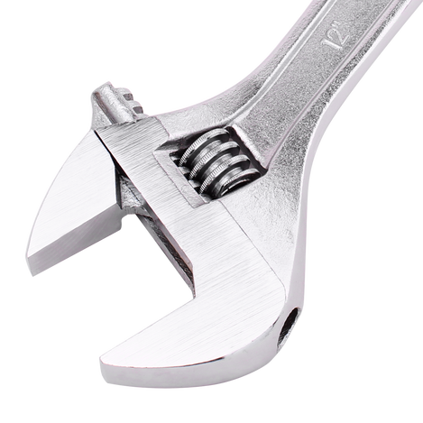 Klucz nastawny Deli Tools EDL012A, 12" (srebrny)