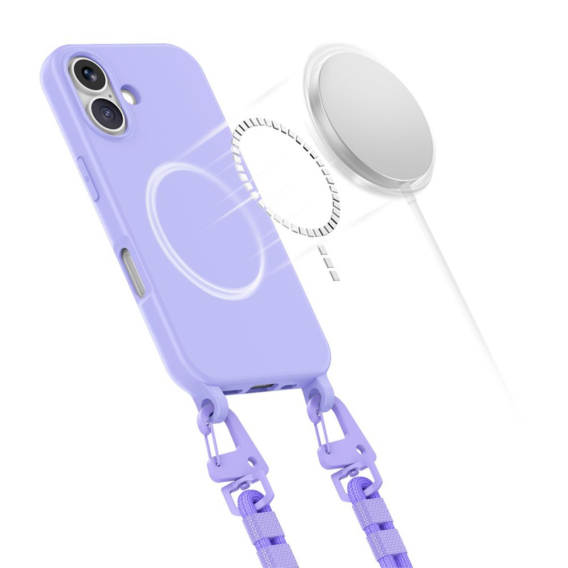 TECH-PROTECT MAGNECKLACE MAGSAFE IPHONE 16 LAVENDER