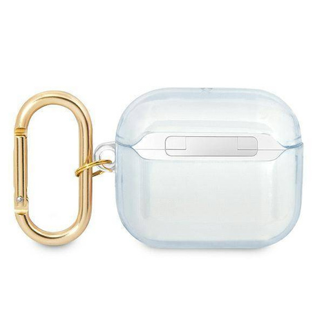 Case APPLE AIRPODS 3 Guess AirPods Strap Collection (GUA3HHTSB) blue