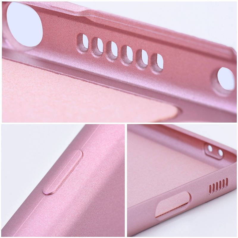 Futerał METALLIC do XIAOMI Redmi 12C różowy