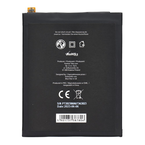 Bateria do Huawei P9/P9 Lite/P8 Lite (2017)/P10 Lite/P20 Lite/Honor 9 Lite 3000 mAh Li-Ion Blue Star Premium