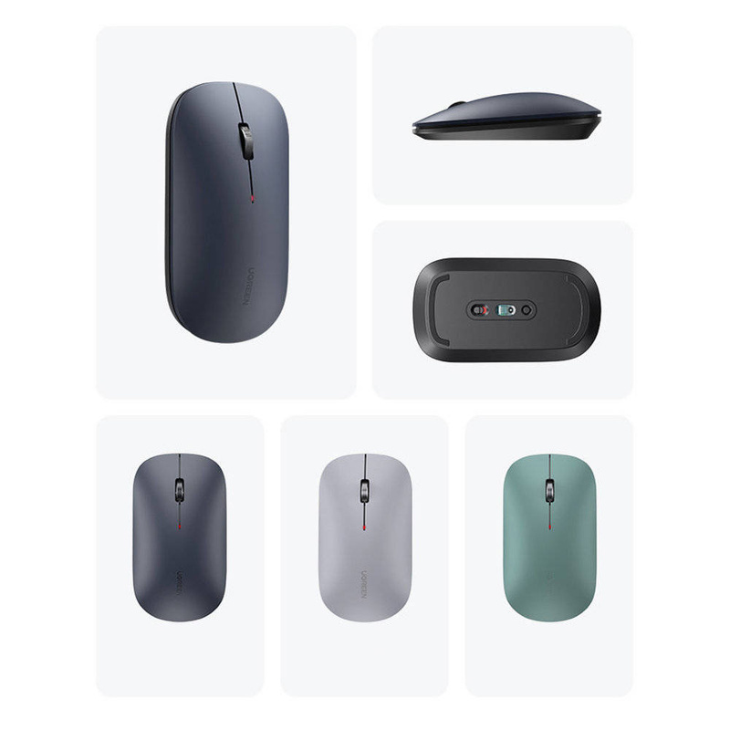 Ugreen handliche kabellose USB-Maus schwarz (mu001)