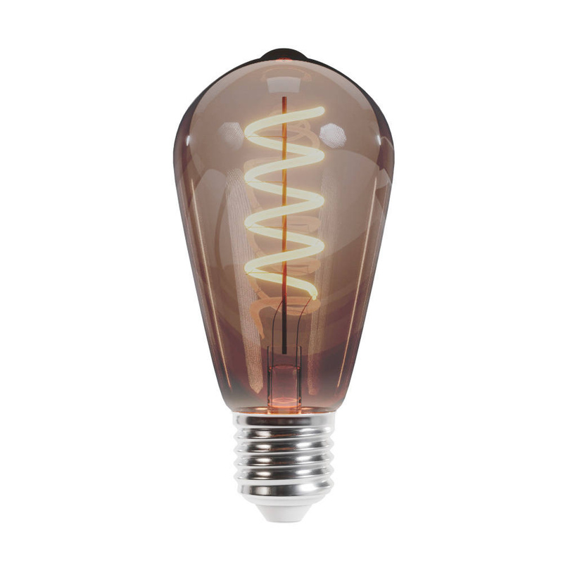 Żarówka LED Filament E27 ST64 4W 230V 2000K 250lm SF dymiona Forever Light
