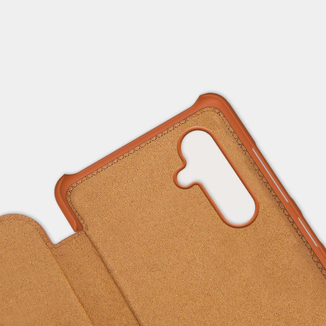 Nillkin Qin Leather case leather case with flap wallet brown