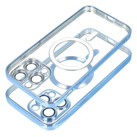 Futerał ELECTRO MAG COVER kompatybilny z MagSafe do IPHONE 16 Pro niebieski