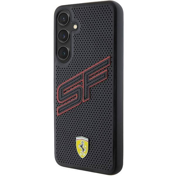 Oryginalne Etui FERRARI hardcase Big SF Perforated FEHCS24MPINK do Samsung Galaxy S24 Plus Czarny